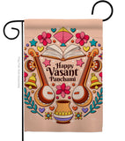 Happy Vasant Panchami - Faith & Religious Inspirational Vertical Impressions Decorative Flags HG103076 Made In USA