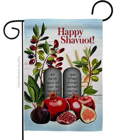 Chag Sameach - Faith & Religious Inspirational Vertical Impressions Decorative Flags HG103092 Made In USA
