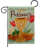 Joyous Passover - Faith & Religious Inspirational Vertical Impressions Decorative Flags HG103093 Made In USA