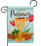 Joyous Passover - Faith & Religious Inspirational Vertical Impressions Decorative Flags HG103093 Made In USA