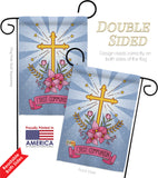 Holy Communion - Faith & Religious Inspirational Vertical Impressions Decorative Flags HG137212 Made In USA