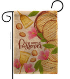 Happy Pesach - Faith & Religious Inspirational Vertical Impressions Decorative Flags HG137248 Made In USA