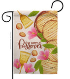 Happy Pesach - Faith & Religious Inspirational Vertical Impressions Decorative Flags HG137248 Made In USA