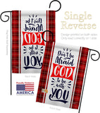 God With You - Impressions Decorative Garden Flag G135276-BO