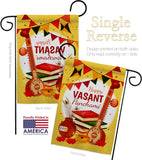 Vasant Panchami - Faith & Religious Inspirational Vertical Impressions Decorative Flags HG137424 Made In USA