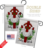 Holy Week - Faith & Religious Inspirational Vertical Impressions Decorative Flags HG137446 Made In USA