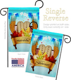 Happy Shavuot - Faith & Religious Inspirational Vertical Impressions Decorative Flags HG137531 Made In USA