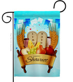 Happy Shavuot - Faith & Religious Inspirational Vertical Impressions Decorative Flags HG137531 Made In USA