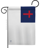 Christian - Faith & Religious Inspirational Vertical Impressions Decorative Flags HG140830 Made In USA