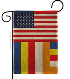 US Buddhist - Faith & Religious Inspirational Vertical Impressions Decorative Flags HG140857 Made In USA