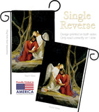 Agony in the Garden - Faith & Religious Inspirational Vertical Impressions Decorative Flags HG192079 Made In USA