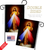 Jesus Divina Misericordia - Faith & Religious Inspirational Vertical Impressions Decorative Flags HG192159 Made In USA