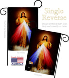 Jesus Divina Misericordia - Faith & Religious Inspirational Vertical Impressions Decorative Flags HG192159 Made In USA