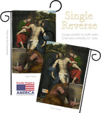 Pietà - Faith & Religious Inspirational Vertical Impressions Decorative Flags HG192322 Made In USA