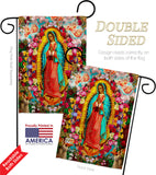 Our Lady of Guadalupe - Faith & Religious Inspirational Vertical Impressions Decorative Flags HG192338 Made In USA