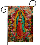 Our Lady of Guadalupe - Faith & Religious Inspirational Vertical Impressions Decorative Flags HG192338 Made In USA