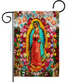 Our Lady of Guadalupe - Faith & Religious Inspirational Vertical Impressions Decorative Flags HG192338 Made In USA