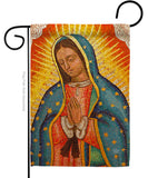 Lady of Guadalupe - Faith & Religious Inspirational Vertical Impressions Decorative Flags HG192339 Made In USA