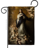 Immaculate Conception - Faith & Religious Inspirational Vertical Impressions Decorative Flags HG192375 Made In USA