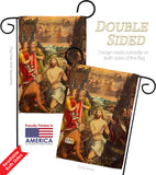 Baptism of Christ - Faith & Religious Inspirational Vertical Impressions Decorative Flags HG192377 Made In USA