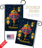 Eid Mubarak Festival - Faith & Religious Inspirational Vertical Impressions Decorative Flags HG192394 Made In USA