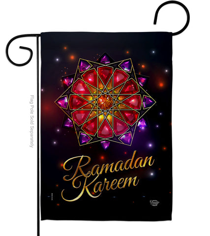 Ramadan - Faith & Religious Inspirational Vertical Impressions Decorative Flags HG192404 Made In USA