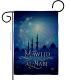 Mawlid al Nabi - Faith & Religious Inspirational Vertical Impressions Decorative Flags HG192414 Made In USA