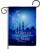 Mawlid al Nabi - Faith & Religious Inspirational Vertical Impressions Decorative Flags HG192414 Made In USA