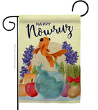 Happy Nowruz - Faith & Religious Inspirational Vertical Impressions Decorative Flags HG192442 Made In USA