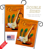 Vasant Panchami - Faith & Religious Inspirational Vertical Impressions Decorative Flags HG192451 Made In USA