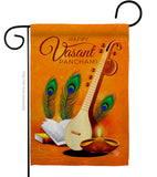 Vasant Panchami - Faith & Religious Inspirational Vertical Impressions Decorative Flags HG192451 Made In USA