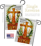 Semana Santa - Faith & Religious Inspirational Vertical Impressions Decorative Flags HG192458 Made In USA