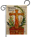 Semana Santa - Faith & Religious Inspirational Vertical Impressions Decorative Flags HG192458 Made In USA