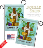 Blessing Semana Santa - Faith & Religious Inspirational Vertical Impressions Decorative Flags HG192460 Made In USA