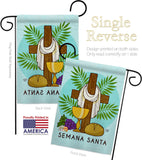 Blessing Semana Santa - Faith & Religious Inspirational Vertical Impressions Decorative Flags HG192460 Made In USA