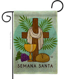 Blessing Semana Santa - Faith & Religious Inspirational Vertical Impressions Decorative Flags HG192460 Made In USA