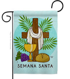 Blessing Semana Santa - Faith & Religious Inspirational Vertical Impressions Decorative Flags HG192460 Made In USA