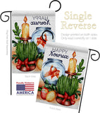 Nowruz - Faith & Religious Inspirational Vertical Impressions Decorative Flags HG192462 Made In USA