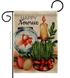 Nowruz - Faith & Religious Inspirational Vertical Impressions Decorative Flags HG192462 Made In USA