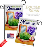 Nowruz Holiday - Faith & Religious Inspirational Vertical Impressions Decorative Flags HG192466 Made In USA