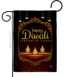 Celerate Diwali - Faith & Religious Inspirational Vertical Impressions Decorative Flags HG192473 Made In USA