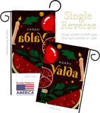 Shab-e Yalda - Faith & Religious Inspirational Vertical Impressions Decorative Flags HG192477 Made In USA