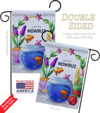 Nowruz Greeting - Faith & Religious Inspirational Vertical Impressions Decorative Flags HG192479 Made In USA