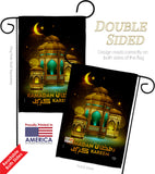 Happy Ramadan Wishes  - Faith & Religious Inspirational Vertical Impressions Decorative Flags HG192488 Made In USA