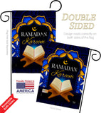 Happy Ramadan - Faith & Religious Inspirational Vertical Impressions Decorative Flags HG192489 Made In USA