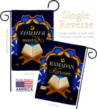 Happy Ramadan - Faith & Religious Inspirational Vertical Impressions Decorative Flags HG192489 Made In USA