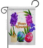 Colorful Nowruz - Faith & Religious Inspirational Vertical Impressions Decorative Flags HG192492 Made In USA