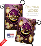 Happy Ramadan Greeting - Faith & Religious Inspirational Vertical Impressions Decorative Flags HG192494 Made In USA