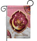 Happy Ramadan Kareem - Faith & Religious Inspirational Vertical Impressions Decorative Flags HG192495 Made In USA