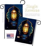 Blessed Ramadan - Faith & Religious Inspirational Vertical Impressions Decorative Flags HG192496 Made In USA